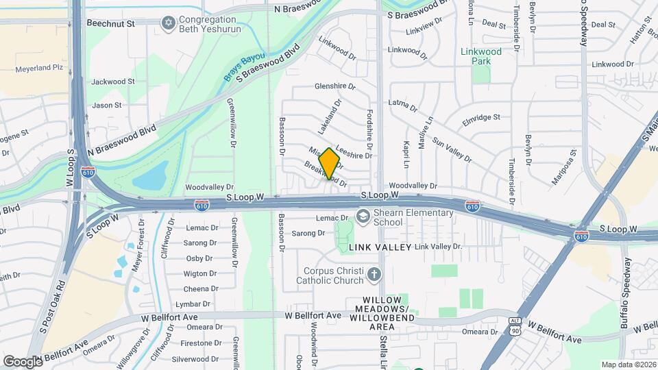 9410 Stonehouse Ln Map and Location Details