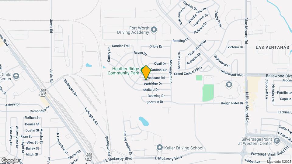 628 Partridge Dr Map and Location Details