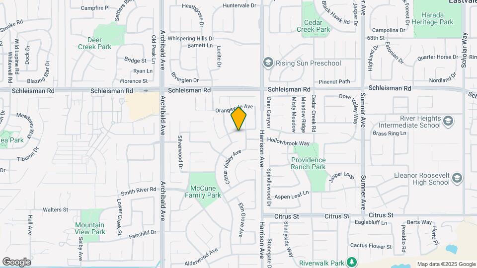 13885 Hawthorn Ave Mapa y Detalles de la Ubicación