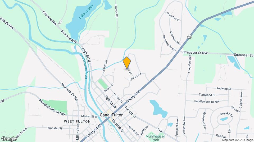 Centennial Village Townhomes and Nearby Canal Fulton Apartments For