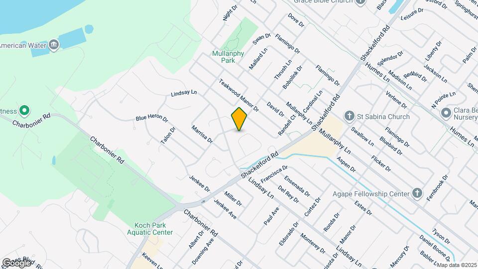 2014 Mantilla Ln Map and Location Details