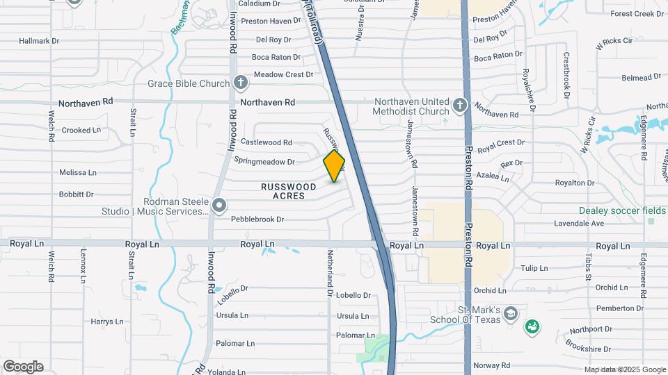 5529 Tanbark Rd Map and Location Details