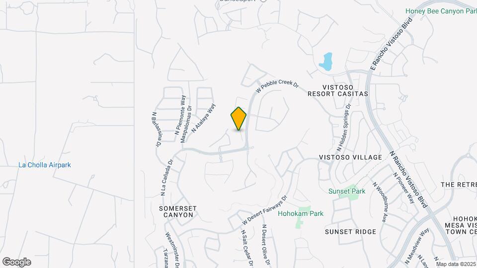 13391 N Flaxleaf Pl Map and Location Details