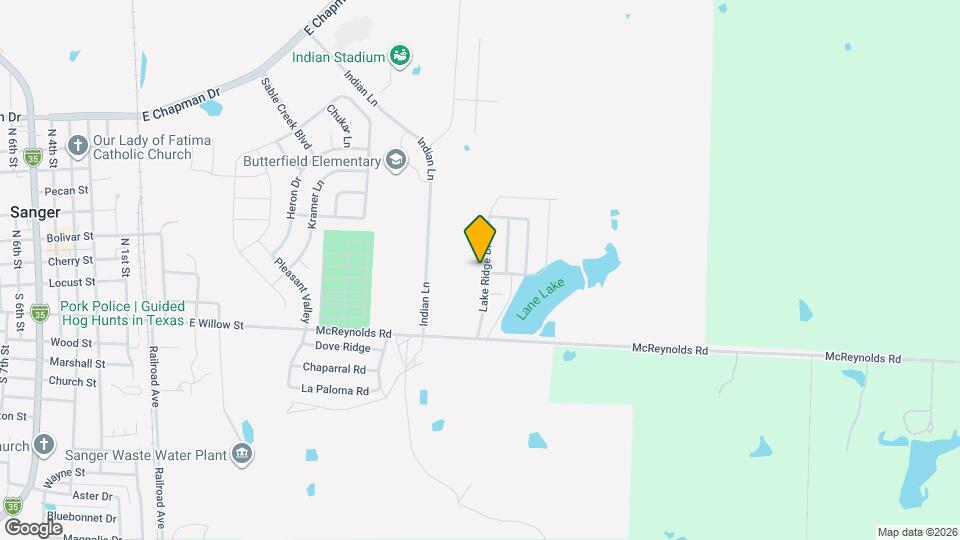3003 Lake Ridge Dr Map and Location Details