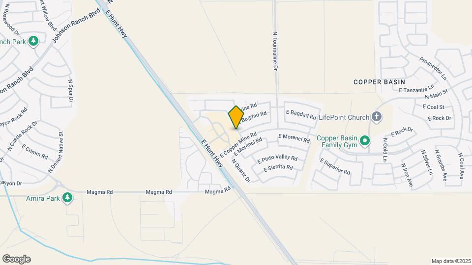 28406 N Epidote Dr Map and Location Details