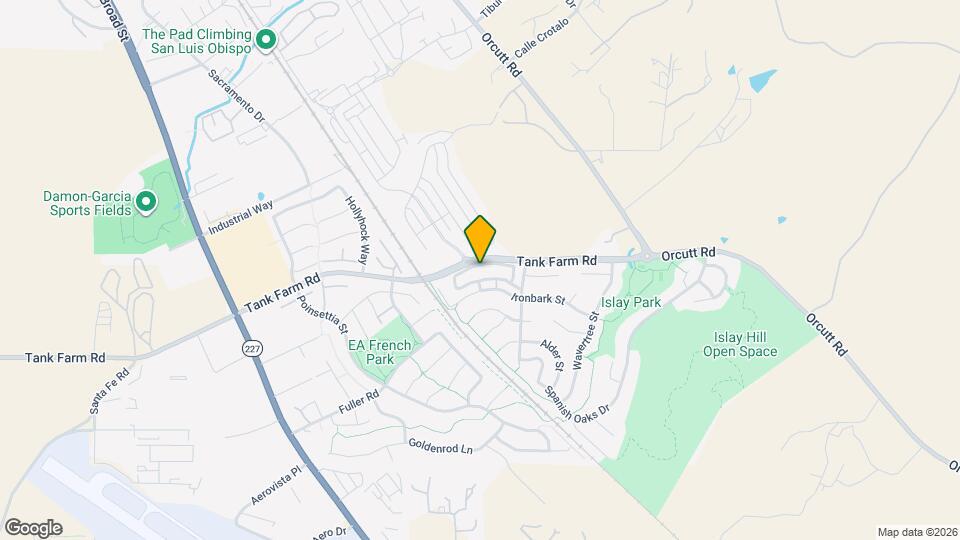 1239 Chaparral Cir Map and Location Details