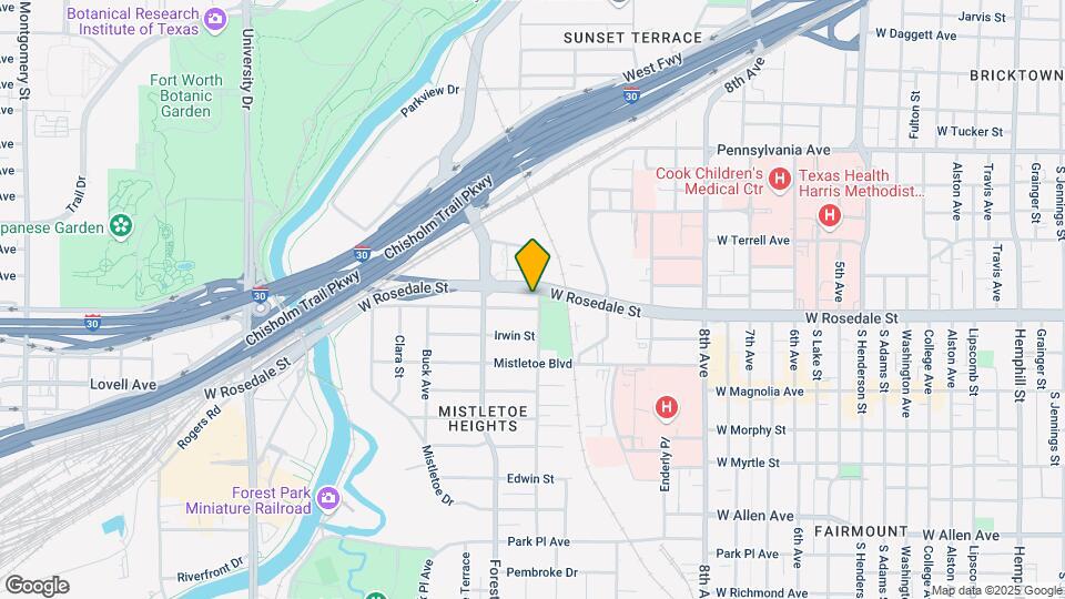 2200 W Rosedale St S Mapa y Detalles de la Ubicación