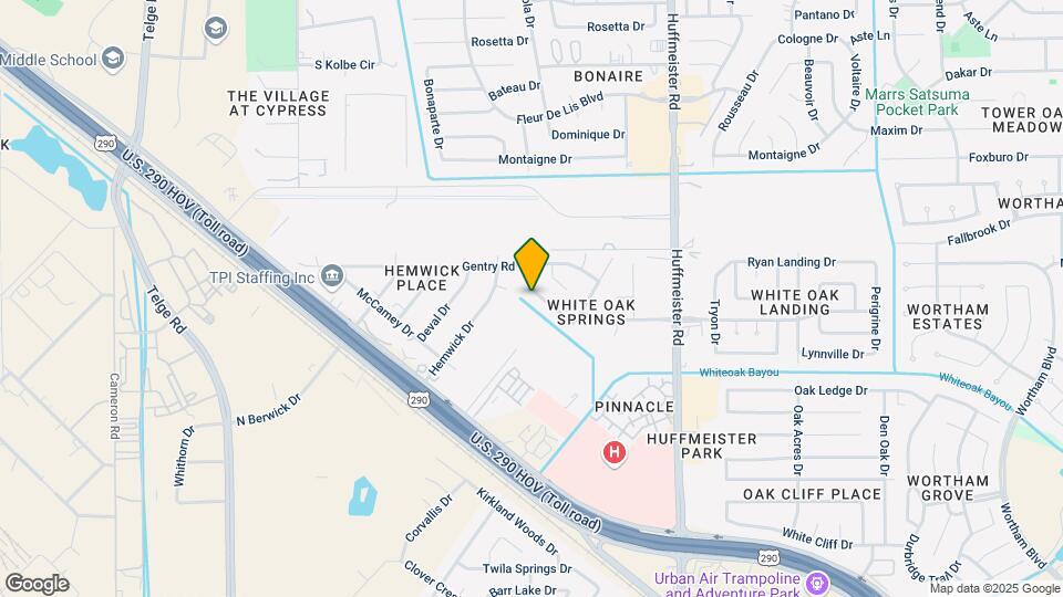14111 White Oak Gardens Dr Map and Location Details