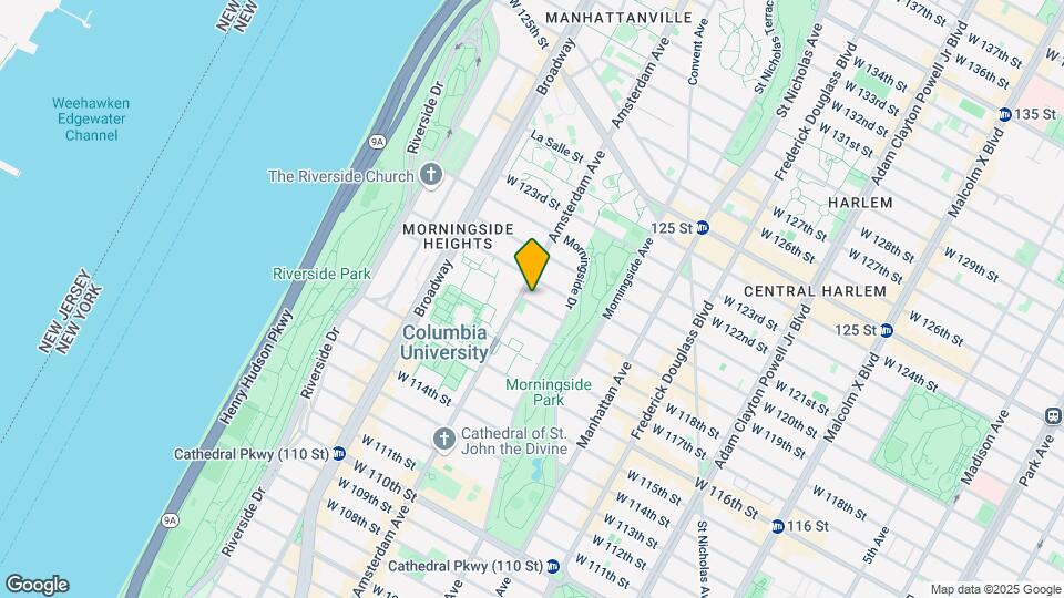 1201 Amsterdam Ave Map and Location Details