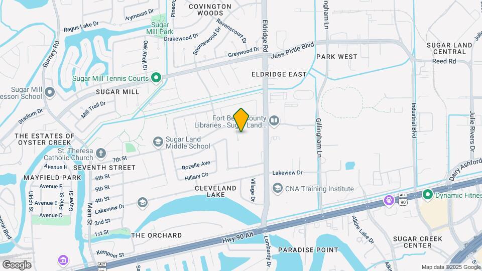 610 Woodlake Cir Map and Location Details