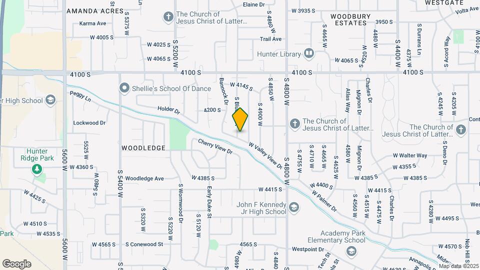4269 S Bluejay St Map and Location Details