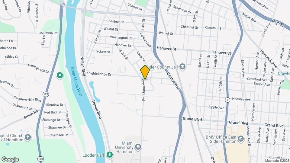 1312 University Blvd Mapa y Detalles de la Ubicación