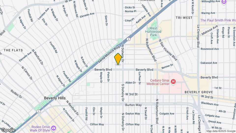 430 N Oakhurst Dr Map and Location Details