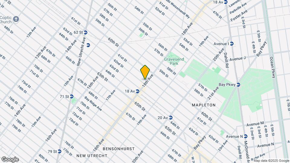 6116 18th Ave Map and Location Details