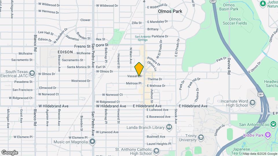 102 Vassar Ln Map and Location Details