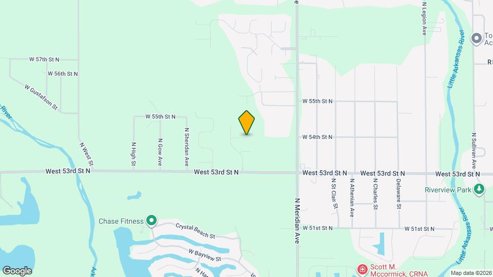 5510 N Sandkey St Map and Location Details