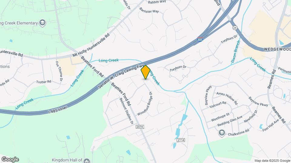 8532 Woodford Bridge Dr Mapa y Detalles de la Ubicación