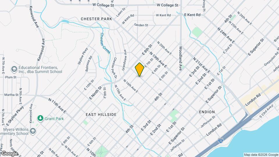 619 N 17th Ave E Map and Location Details