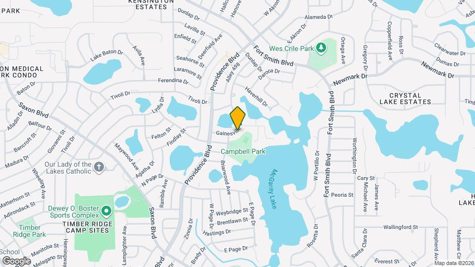 1367 Gainesville dr Mapa y Detalles de la Ubicación