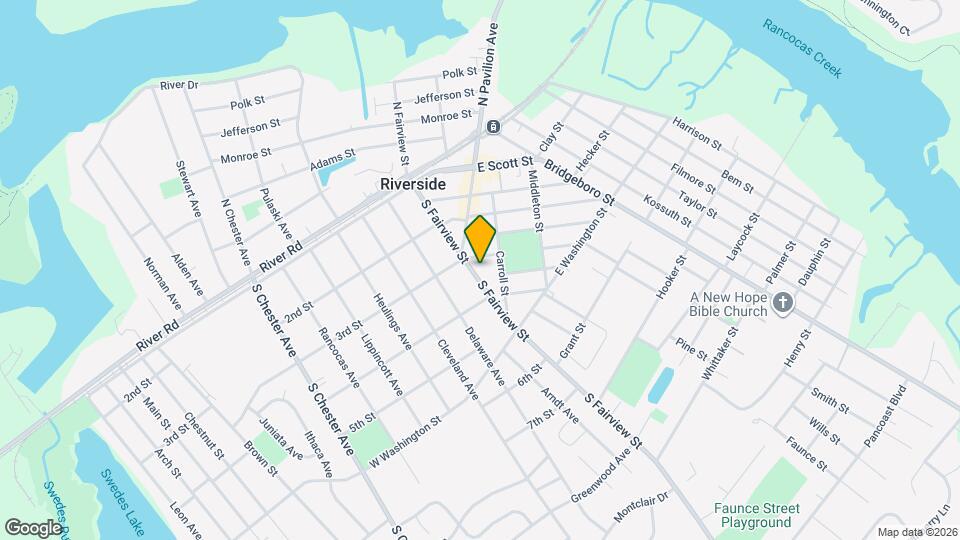 317 S Fairview St Map and Location Details