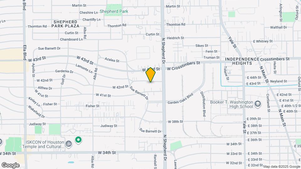 725 W 42nd St Map and Location Details