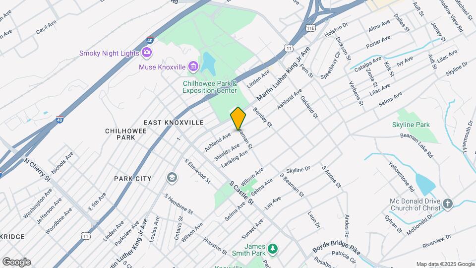 3244 Ashland Ave Map and Location Details