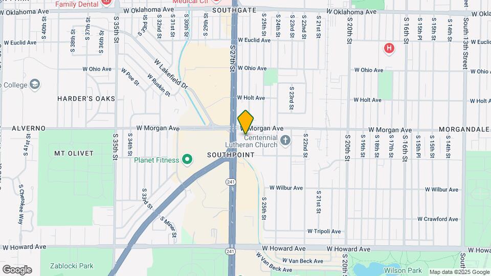 3521 S 26th St Map and Location Details