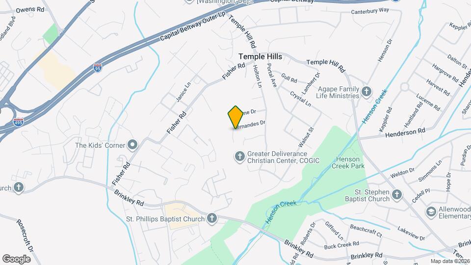 3407 Orme Dr Map and Location Details