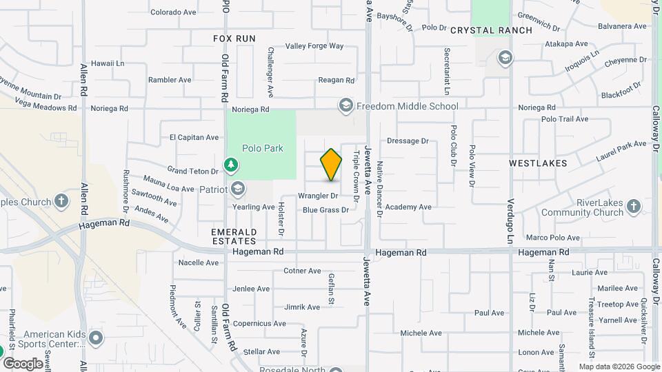 11511 Bay Meadows Ln Map and Location Details