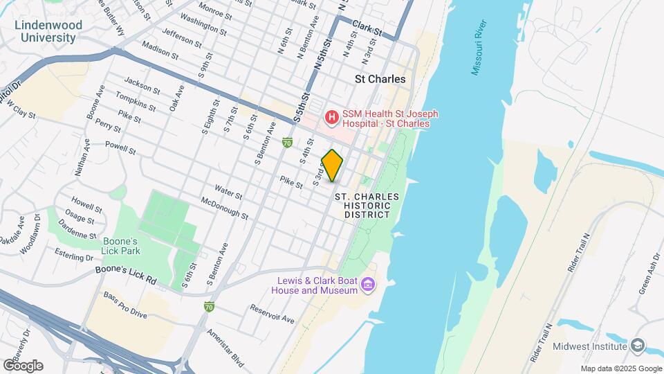 507 S 2nd St Mapa y Detalles de la Ubicación