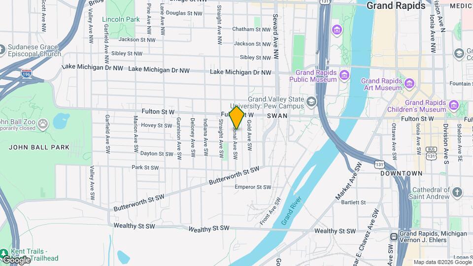 46 National Ave SW Map and Location Details