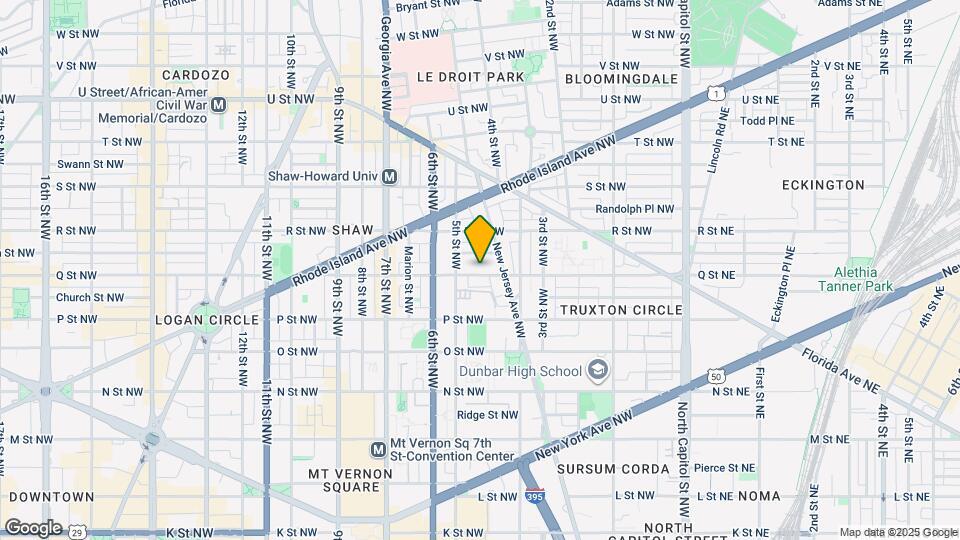 429 Q St NW Map and Location Details