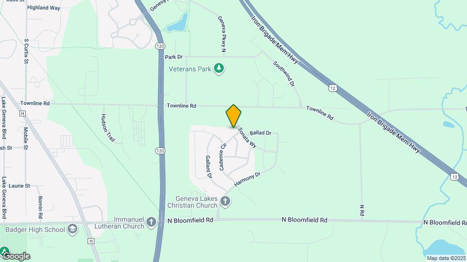 Symphony Bay Map and Location Details