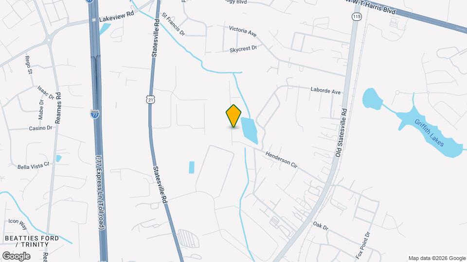 7004 Frye Pl Map and Location Details