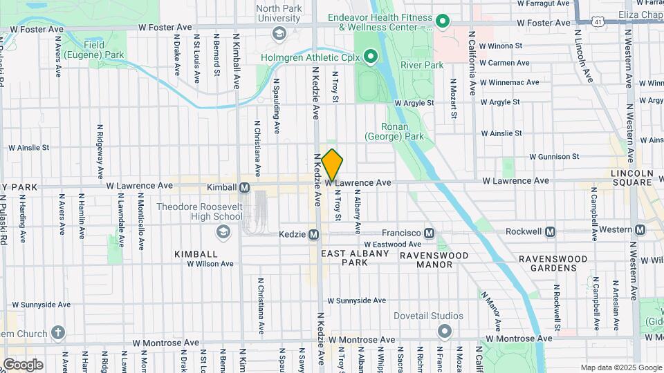 3133-3139 W Lawrence Ave Map and Location Details