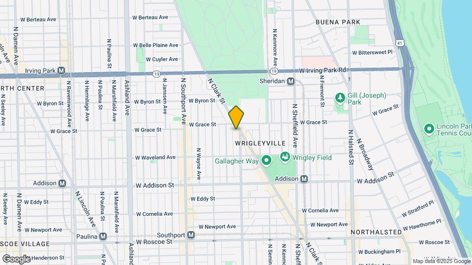 3750 N Racine Ave Map and Location Details