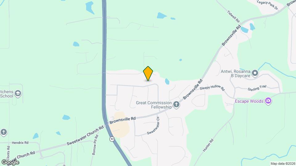 298 Water Way Trail Map and Location Details