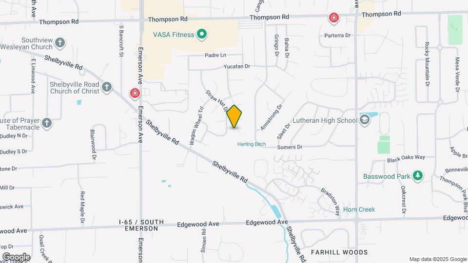 Franklin Township Three Bedroom Ranch Mapa y Detalles de la Ubicación