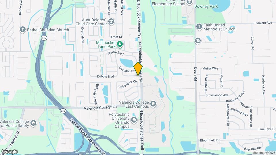 9548 Brackin St Map and Location Details