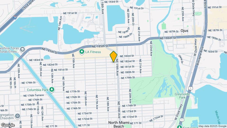 1880 NE 182nd St Map and Location Details
