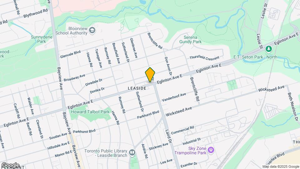 807-3231 EGLINTON Ave Map and Location Details