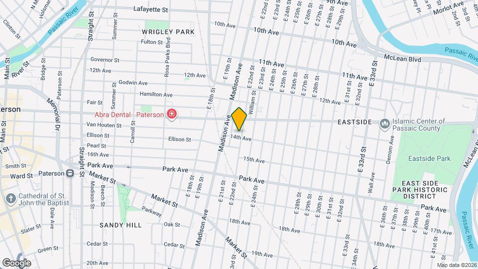 529 14th Ave Map and Location Details