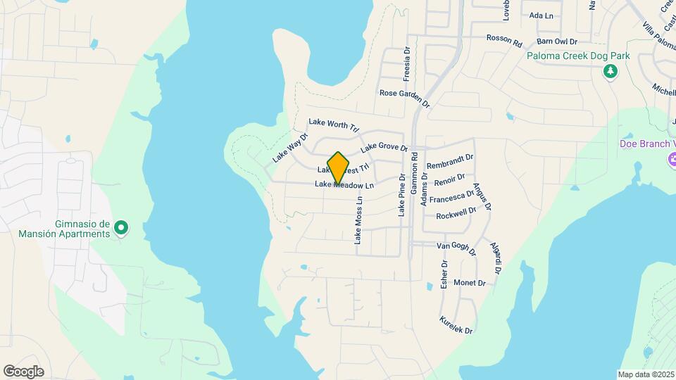 920 Lake Meadow Ln Map and Location Details