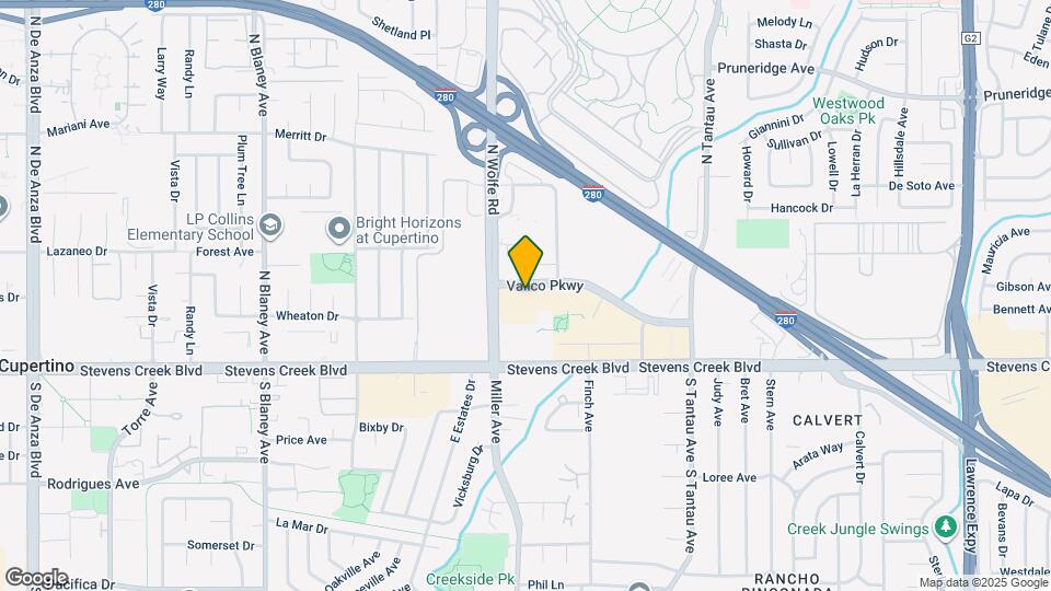19800 Vallco Pkwy Map and Location Details