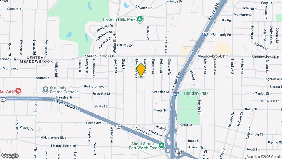 2517 Meaders Ave Map and Location Details