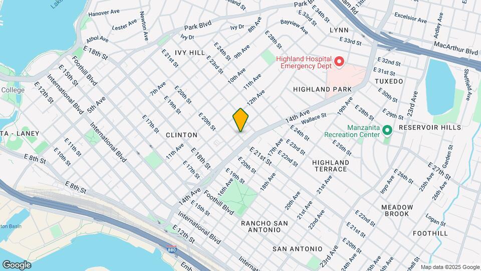 2100 13th Ave Mapa y Detalles de la Ubicación