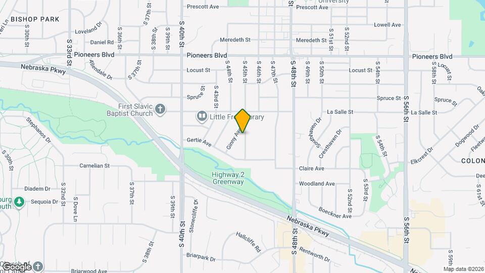 4811 S 45th St, Unit 4815 S 45th Street Map and Location Details