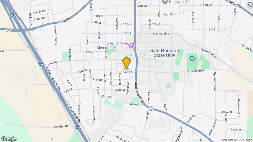 1228 20th St Map and Location Details