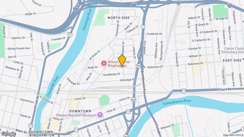 24 Robinson St Map and Location Details