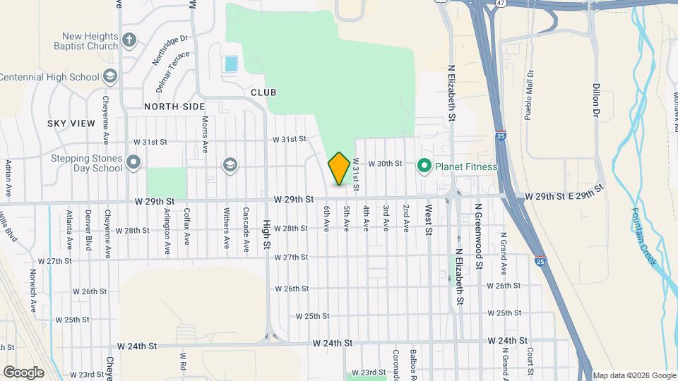 2901 5th Ave Map and Location Details